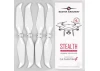Master Airscrew 9.5x5.7 STEALTH Multirotor Propeller Set x4 White for DJI Phantom 4