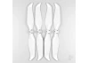 Master Airscrew 9.5x5.7 STEALTH Multirotor Propeller Set x4 White for DJI Phantom 4