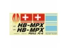 Multiplex Pilatus Decal Set, Blue (224373)