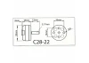 ROXXY BL Outrunner (C28-22-25)