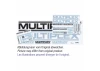 Multiplex Sticker Set MULTIPLEX-Logo Black/White/Silver 1