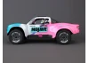 Method RC Method Geoform 1:16 SC Tyres On 12mm Hex Grey Wheels (2)