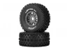 Method RC Method Geoform 1:8 SC Tyres On 17mm Hex Grey Wheels (2)
