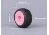 Method RC Method Nitragrip 1/24 Truck Tyres F/R On 7mm Hex Pink (4)