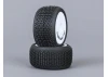 Method RC Method Nitragrip 1/24 Truck Ty Res F/R On 7mm Hex Yellow (4)