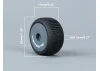 Method RC Method Nitragrip 1/24 Buggy Tyres F/R On 7mm Hex Green (4)
