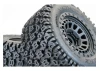 Method RC Geoform Belted MT 1:5 Tyres On Array 24mm Hex Wheels (2)