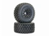 Method RC Geoform Belted MT 1:5 Tyres On Array 24mm Hex Wheels (2)
