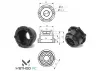 Method 6X32/21mm Offset 17mm Aluminium Hex Adaptor (2)