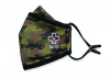 CML Racing Muc-Off Reuseable Face Mask Woodland Camo - Small