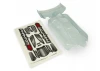 Maverick Clear Lexan Phantom Xb Body + Wing - W/ Decal