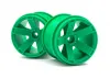Quantum XT Wheel (Green/2pcs)