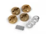 Aluminium 12mm Wheel Hex Hub Set (4)