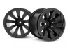 Quantum+ XT 3.2in Wheel (Black/2pcs)