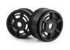 QuantumR Muscle Car Wheel (Black/2pcs)