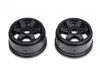 QuantumR Race Truck Wheel (Black/2pcs)