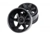 QuantumR Race Truck Wheel (Black/2pcs)