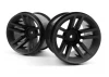 Quantum2 XT 2.8in Wheel (Black/2pcs)