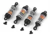 Aluminium Oil-Filled Shock Absorber Set (Orange/4pcs)