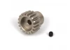 18T Aluminium Pinion Gear (0.8 M / 32DP 3.175 Shaft)