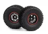 Assembled Wheel & Tyre (Red/2pcs)