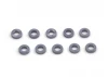Aluminium Shim 4x1.4x1mm (Gunmetal/10pcs)