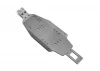 LWB Chassis Plate (Gunmetal)