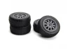 Sidepin SC Wheel/Tyre Set (Grey/Front/Rear)
