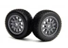 Sidepin SC Wheel/Tyre Set (Grey/Front/Rear)