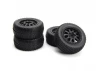 Sidepin SC Wheel/Tyre Set (Black/Front/Rear)