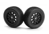 Sidepin SC Wheel/Tyre Set (Black/Front/Rear)