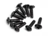 Round Head Self-Tapping Screw M3X10mm (10Pcs)