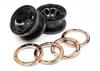 Maverick Wheels W/Gold Beadlocks (2Pcs)