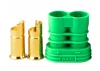 Castle Creations Polarized Bullet Connectors - 6 Females, 3 Housings - 6.5mm