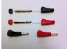 4mm Shielded Gold Plug (Red&Black) 2pr