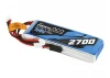 Gens Ace Receiver LiPo - 2S 7.4V 2700mAh Rx with Futaba Connector