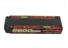 Gens Ace HV LiPo Hard Case - 2S 7.6V 5800mAh 130C - 5mm Tubes