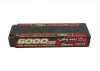 Gens Ace HV LiPo Hard Case - 2S 7.6V 6000mAh 130C - 5mm Tubes