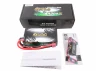 Gens Ace LiPo - G-Tech Car Hard Case 2S2P 7.4V 4000mAh 60C with Deans