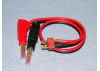 Deans Male Heavy Duty Charge Lead (4mm Gold Plugs)