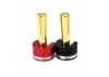 LowPro Heatsink Bullet Connector 4mm