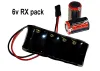 Overlander Nimh Battery Pack 2/3 AF 1600mAh 6V RX Flat Premium Sport