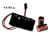 Overlander Nimh Battery Pack 2/3 AF 1600mAh 4.8V RX Flat Premium Sport