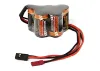 Overlander Super Duty 1600mAh 6V Receiver Hump Pack - Dual Lead