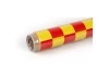 2Mtr Oracover Fun-3 Large Cheq.Yellow/Red