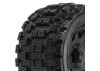 ProLine Badlands MX 3.8 Tyres Mounted on Raid Black 8X32 Wheels - 17mm Hex
