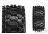 ProLine Badlands MX43 Tyres Mounted on IMPULSE Pro-Loc Beadloc X-MAXX Wheels (2)