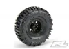 ProLine Interco Bogger 1.9 G8 Rock Terrain Truck Tyres on IMPULSE Black Beadlock Wheels (2)