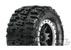 ProLine Trencher 4.3 Pro-Loc Tyres Mounted on IMPULSE Black X MAXX Wheels (2)