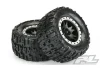 ProLine Trencher 4.3 Pro-Loc Tyres Mounted on IMPULSE Black X MAXX Wheels (2)